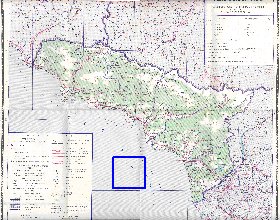 Administrativa mapa de Abecasia