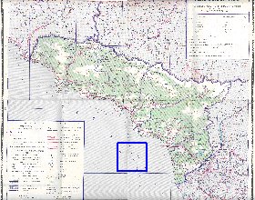 Administrativa mapa de Abecasia