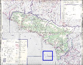 Administrativa mapa de Abecasia