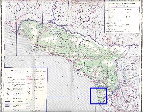 Administrativa mapa de Abecasia