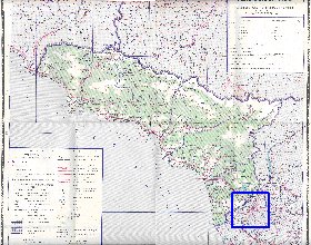 Administrativa mapa de Abecasia