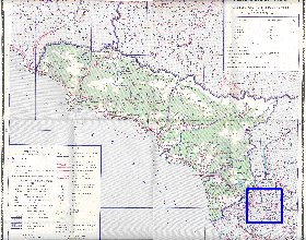 Administrativa mapa de Abecasia