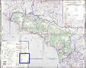 Administrativa mapa de Abecasia