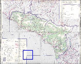 Administrativa mapa de Abecasia