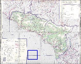 Administrativa mapa de Abecasia