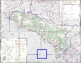 Administrativa mapa de Abecasia