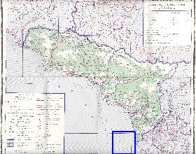 Administrativa mapa de Abecasia