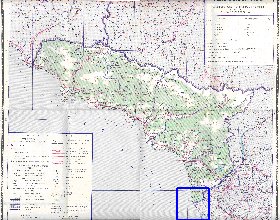 Administrativa mapa de Abecasia