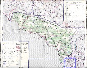 Administrativa mapa de Abecasia