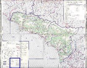 Administrativa mapa de Abecasia