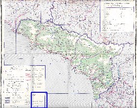 Administrativa mapa de Abecasia