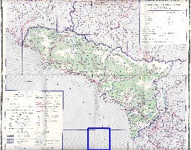 Administrativa mapa de Abecasia