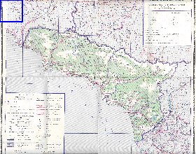 Administrativa mapa de Abecasia