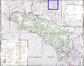 Administrativa mapa de Abecasia