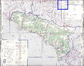 Administrativa mapa de Abecasia