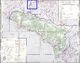 Administrativa mapa de Abecasia