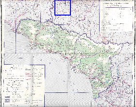 Administrativa mapa de Abecasia