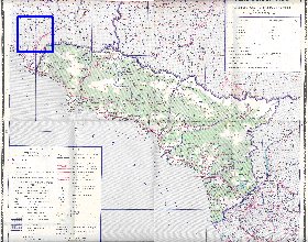 Administrativa mapa de Abecasia