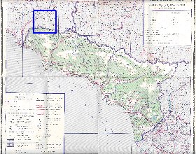 Administrativa mapa de Abecasia