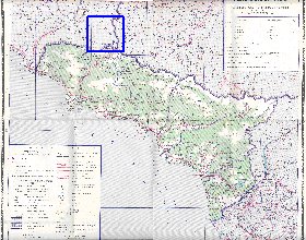 Administrativa mapa de Abecasia