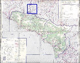 Administrativa mapa de Abecasia