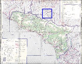 Administrativa mapa de Abecasia