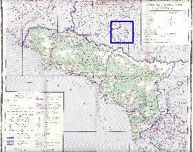 Administrativa mapa de Abecasia