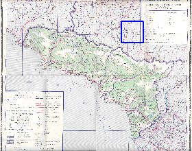 Administrativa mapa de Abecasia