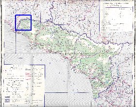 Administrativa mapa de Abecasia