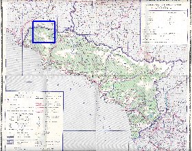 Administrativa mapa de Abecasia