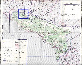 Administrativa mapa de Abecasia