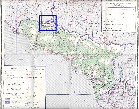 Administrativa mapa de Abecasia