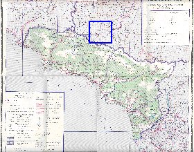 Administrativa mapa de Abecasia