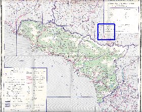 Administrativa mapa de Abecasia