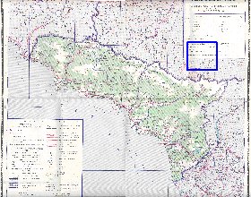 Administrativa mapa de Abecasia