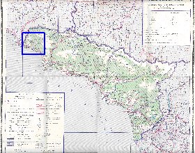 Administrativa mapa de Abecasia