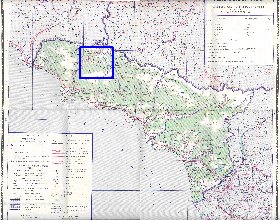 Administrativa mapa de Abecasia