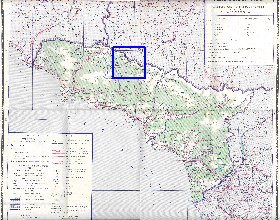 Administrativa mapa de Abecasia