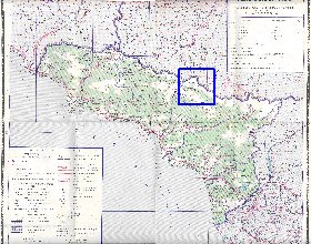 Administrativa mapa de Abecasia