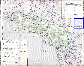 Administrativa mapa de Abecasia