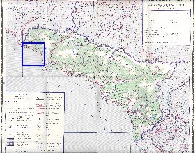 Administrativa mapa de Abecasia