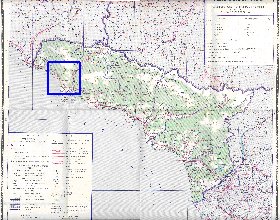 Administrativa mapa de Abecasia