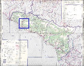 Administrativa mapa de Abecasia