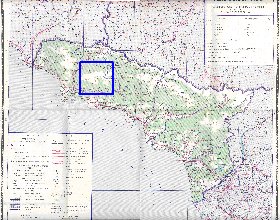 Administrativa mapa de Abecasia