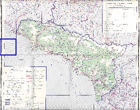 Administrativa mapa de Abecasia