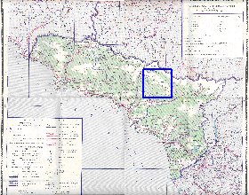 Administrativa mapa de Abecasia