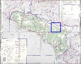 Administrativa mapa de Abecasia