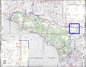 Administrativa mapa de Abecasia