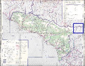 Administrativa mapa de Abecasia