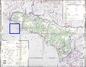 Administrativa mapa de Abecasia